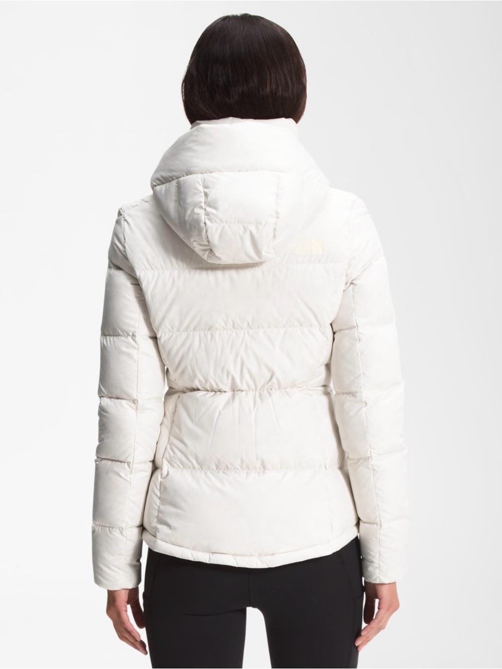 The North Face Women's Metropolis Jacket in Gardenia White with removable hood - Picture 2 of 6